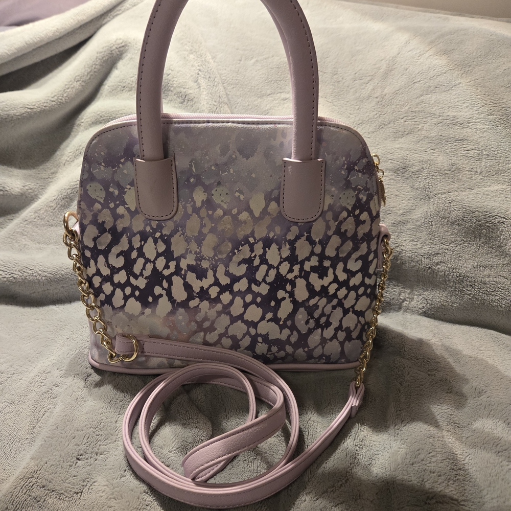Betsey Johnson Purple Cat Mini Bag - Picture 6 of 13